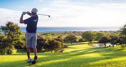 Abschlag beim VDIV-Golf-Cup 2022